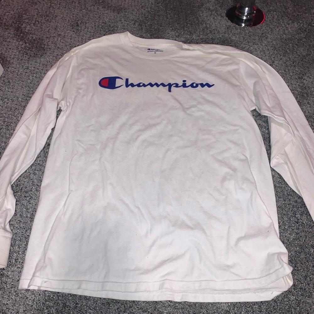 Champion white long sleeve